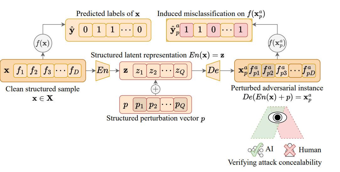 Structured adversarial perturbation analysis